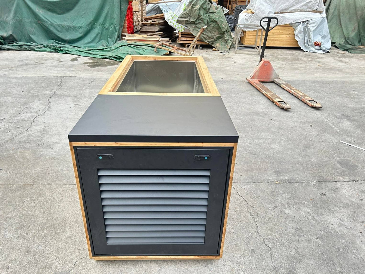 Sauna Sector Outdoor Cold Plunge Ice Bath Tub with Chiller S01150X111