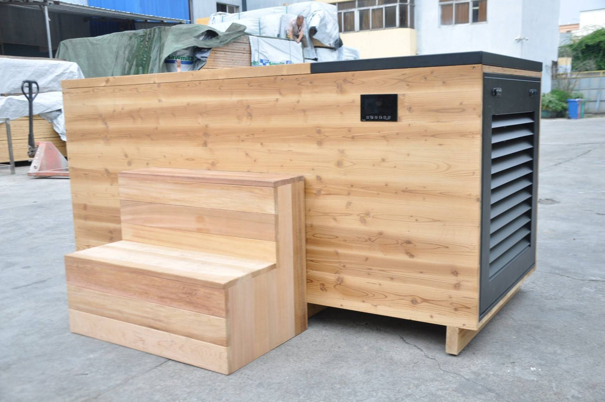 Sauna Sector Outdoor Cold Plunge Ice Bath Tub with Chiller S01150X111