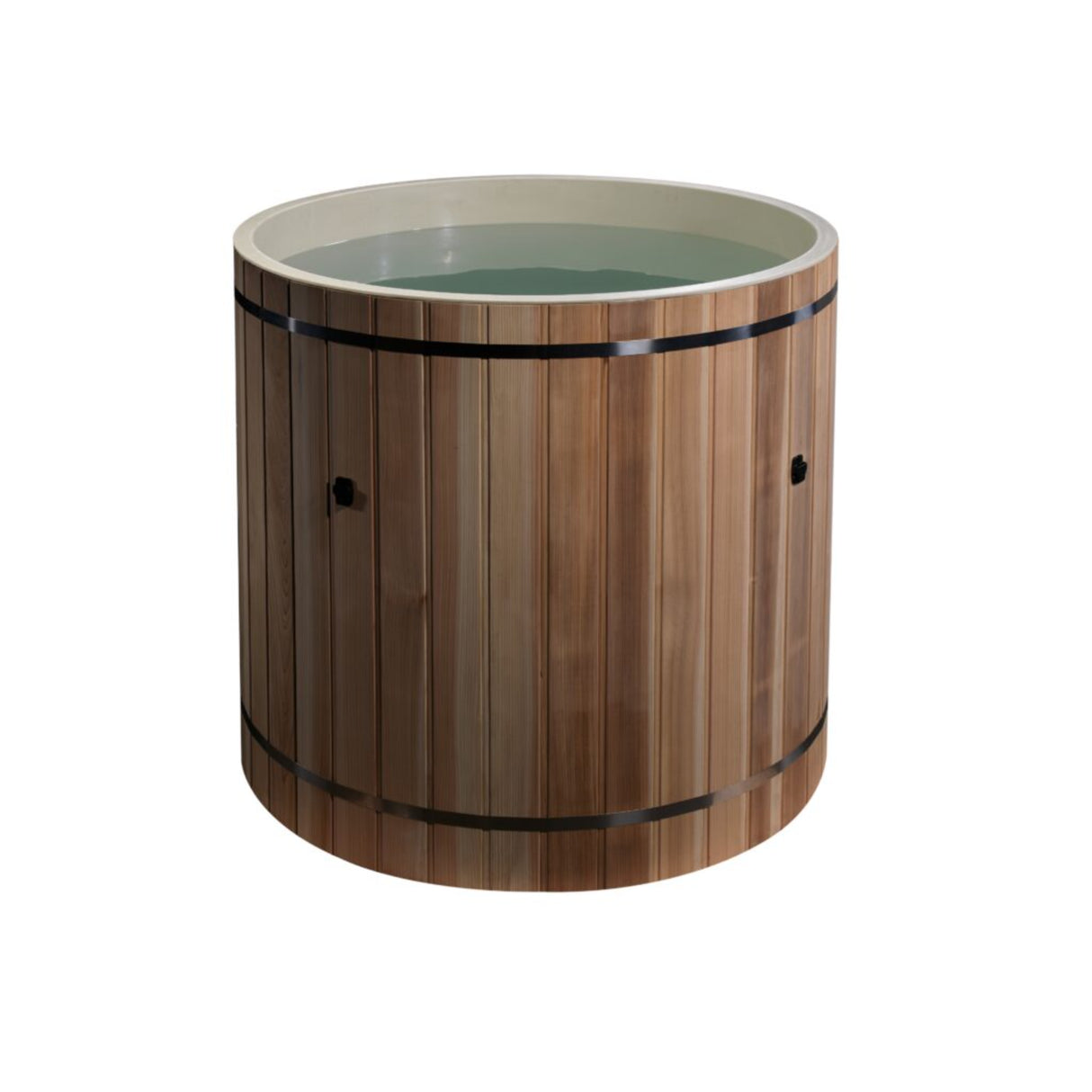 DCT Barrel Cold Plunge Tub Pacific Cedar 42in No Motor DCT-B-042-PLPC-34 (DCT Barrel Tub (42-P) Pacific Cedar without Motor)