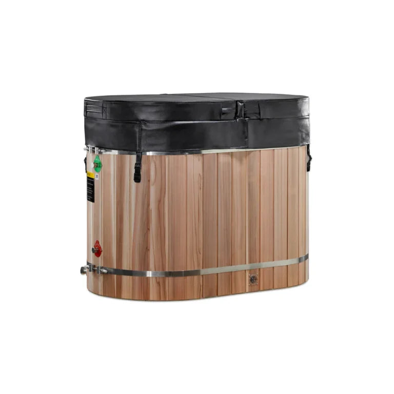 Dynamic Cold Tub Cold Plunge Barrel Premium Pacific Cedar 50" DCT-BO-50-PLPC-34