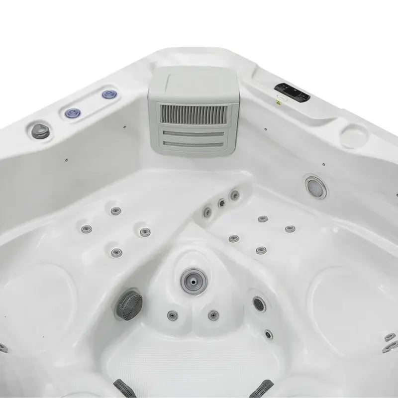Empava Appliances Luxury Freestanding 6-Person Square Outdoor Hot Tub EMPV-SPA3528