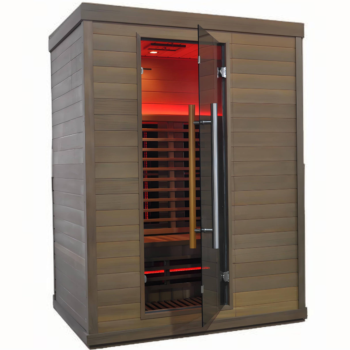 Sauna Sector 3-Person Full Spectrum Low EMF Infrared Indoor and Outdoor Sauna S01150X25