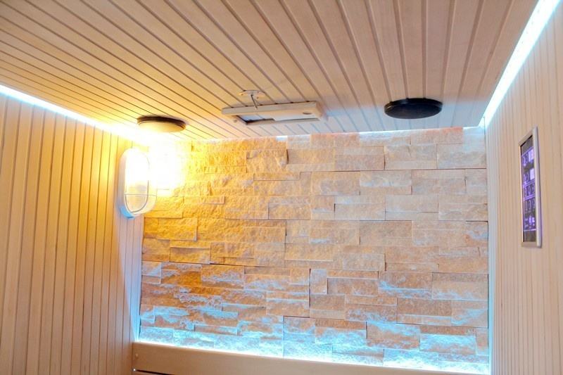 Sauna Sector 2-Person Hemlock Wood Steam Finnish Sauna S01150X56