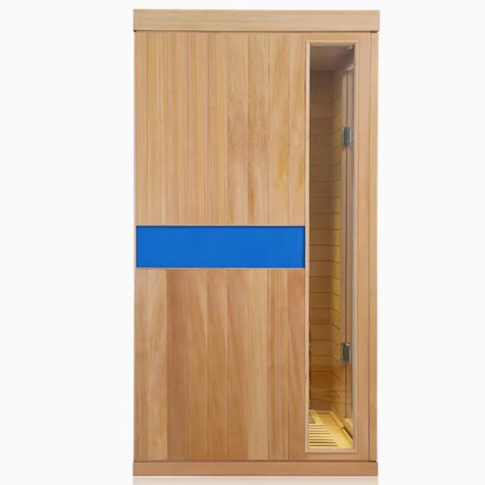 Sauna Sector 2-Person Far Infrared Indoor Sauna Room Solid Wood S01150X19