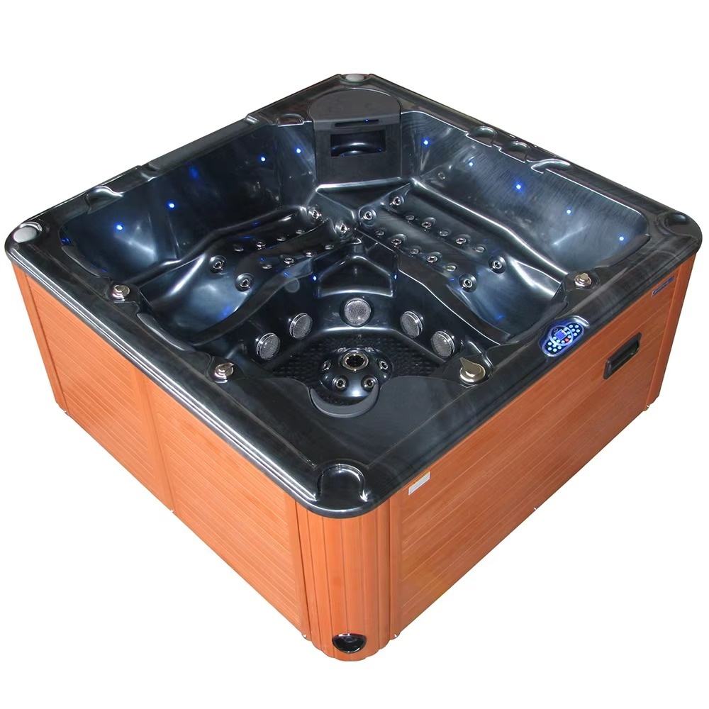 Sauna Sector 5-Person Luxury Freestanding Portable Swim Spa Hot Tub S01150X109