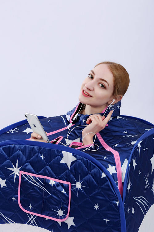 Sauna Sector 1-Person 3.0L Traditional Steam Sauna Herbal Spa Tent S01150X39