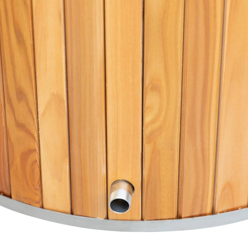 Sauna Sector Red Cedar Cold Plunge Ice Bath Tub with Chiller and Filter S01150X112