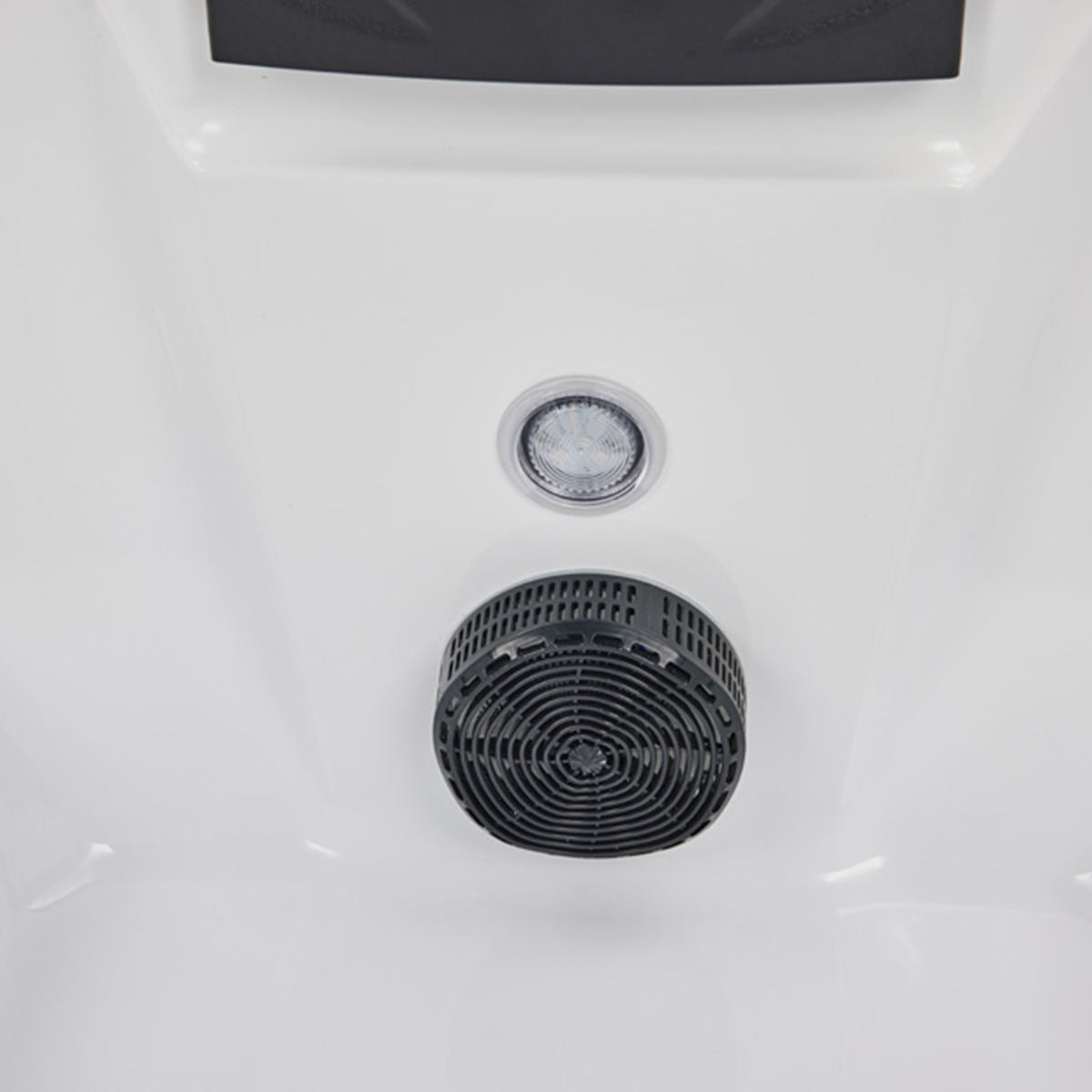 Sauna Sector Outdoor Modern Spa and Ice Bath Tub with Massage and 4 Speakers S01150X129