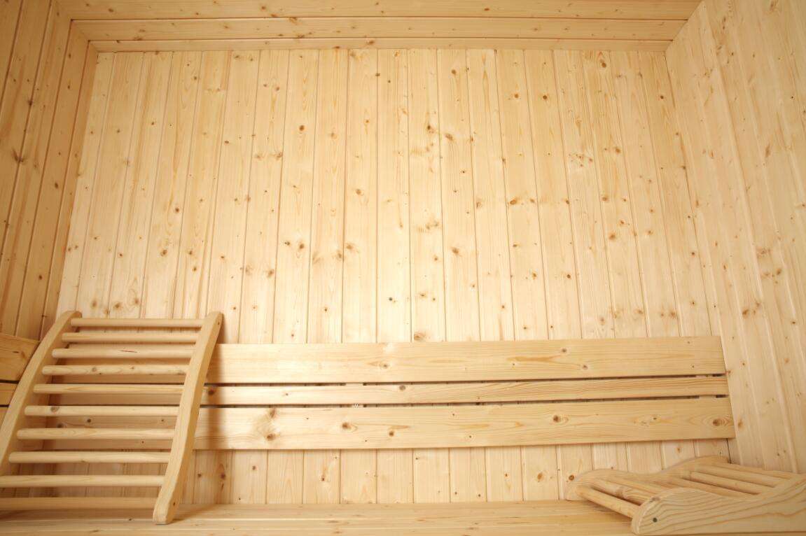 Sauna Sector 4-Person Traditional Indoor Pine Wood Steam Sauna Room S01150X29