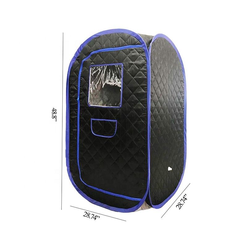 Sauna Sector 1-Person Portable Finnish Electric Steam Sauna Foldable S01150X48