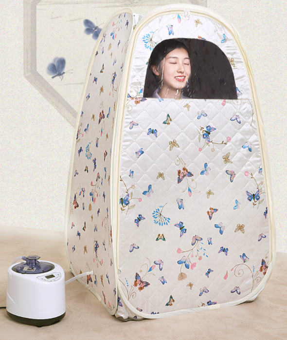 Sauna Sector 1-Person Modern Wet Steam Sauna Tent 2L Electric S01150X51