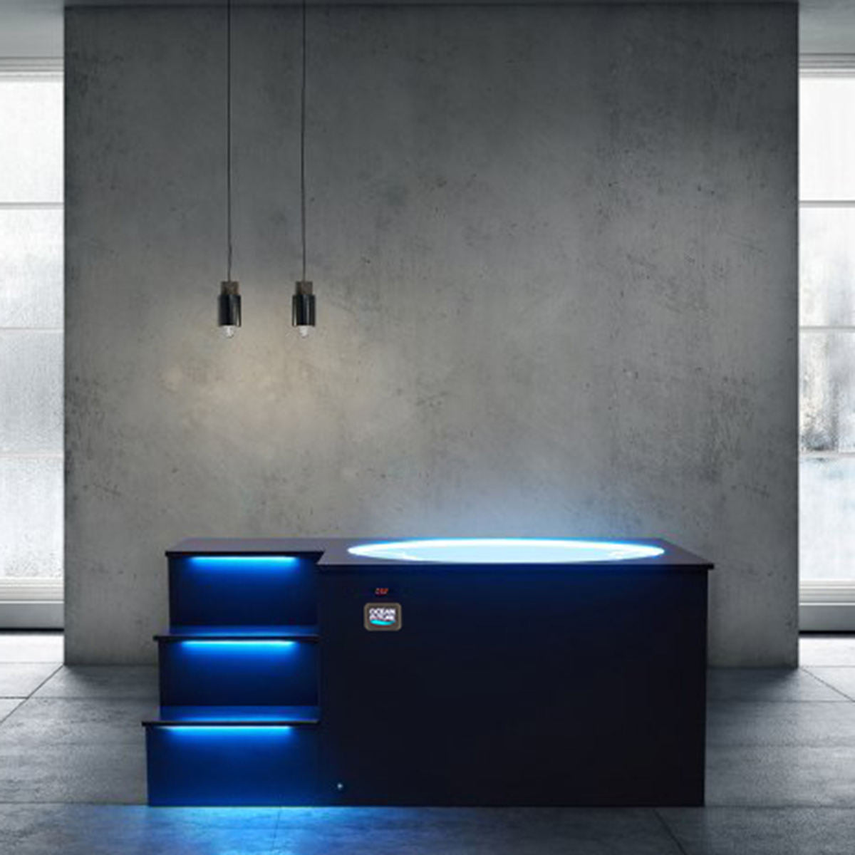 Sauna Sector Acrylic Cold Plunge Ice Bath Tub S01150X124