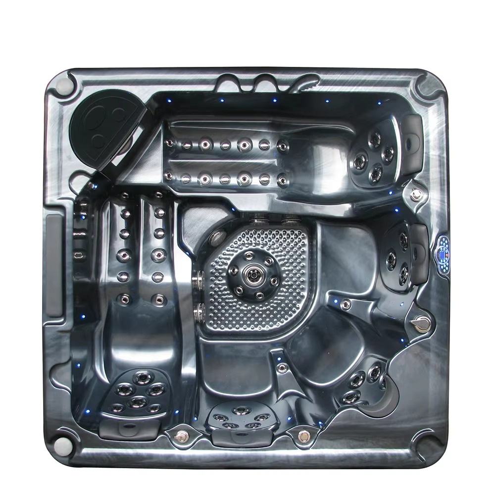 Sauna Sector 5-Person Luxury Freestanding Portable Swim Spa Hot Tub S01150X109