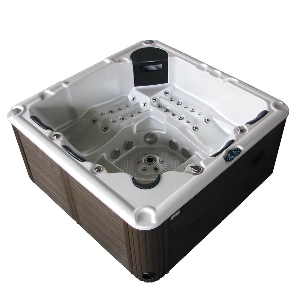 Sauna Sector 5-Person Luxury Freestanding Portable Swim Spa Hot Tub S01150X109