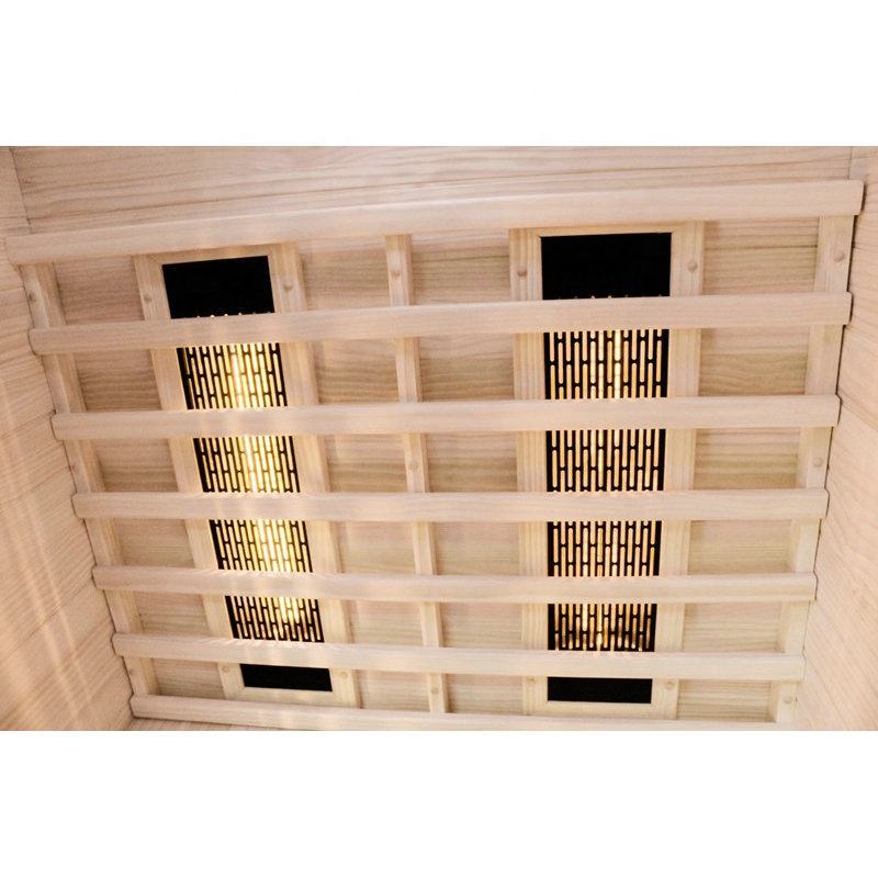 Sauna Sector 2-Person Wooden Outdoor Full Spectrum Infrared Sauna S01150X60