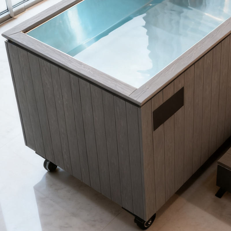 Sauna Sector Mega Smart WiFi Cold Plunge Ice Bath with 1HP Chiller and Filter S01150X130