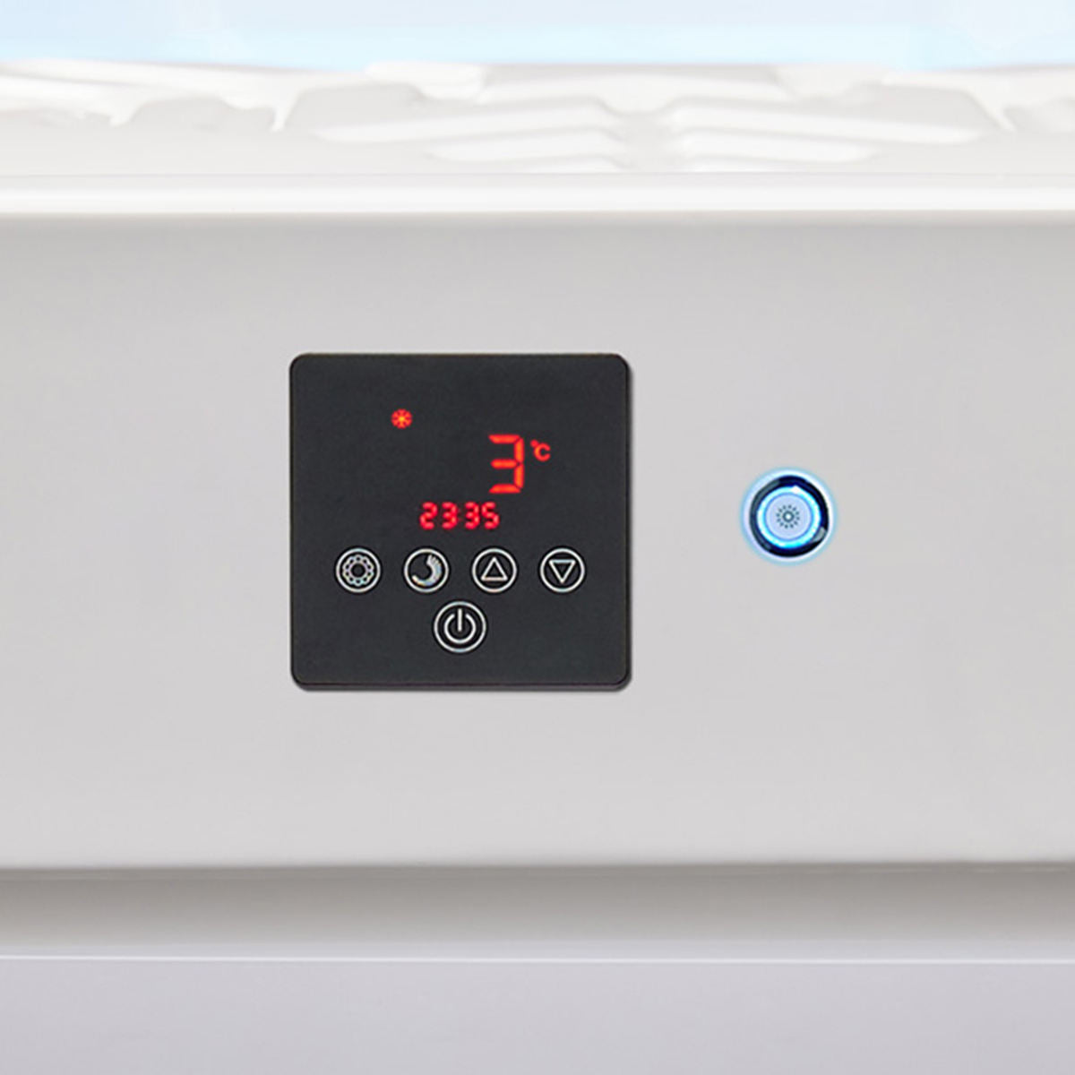 Sauna Sector 2M Smart WiFi Acrylic Cold Plunge Ice Bath Tub with 1HP Chiller S01150X126