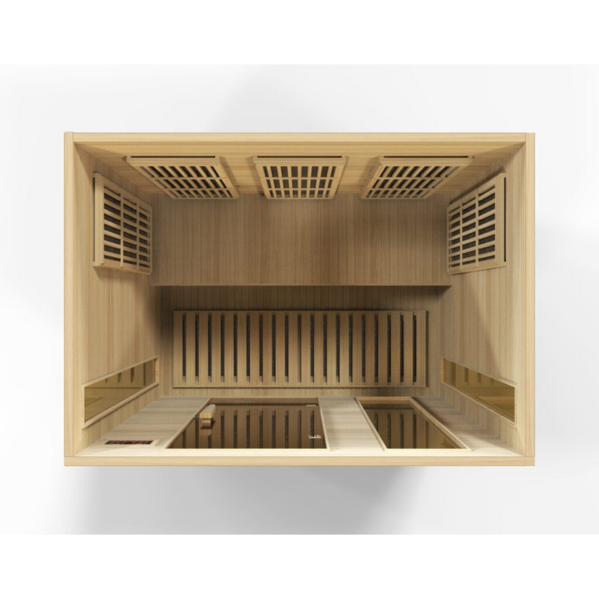 Maxxus 3P Far IR Sauna Low EMF Carbon Hemlock MX-K306-01