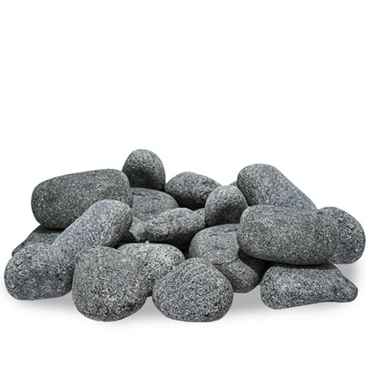 Cozy Heat Sauna Stones Rounded Olivine Diabase Soft Steam 174-BDL-127836