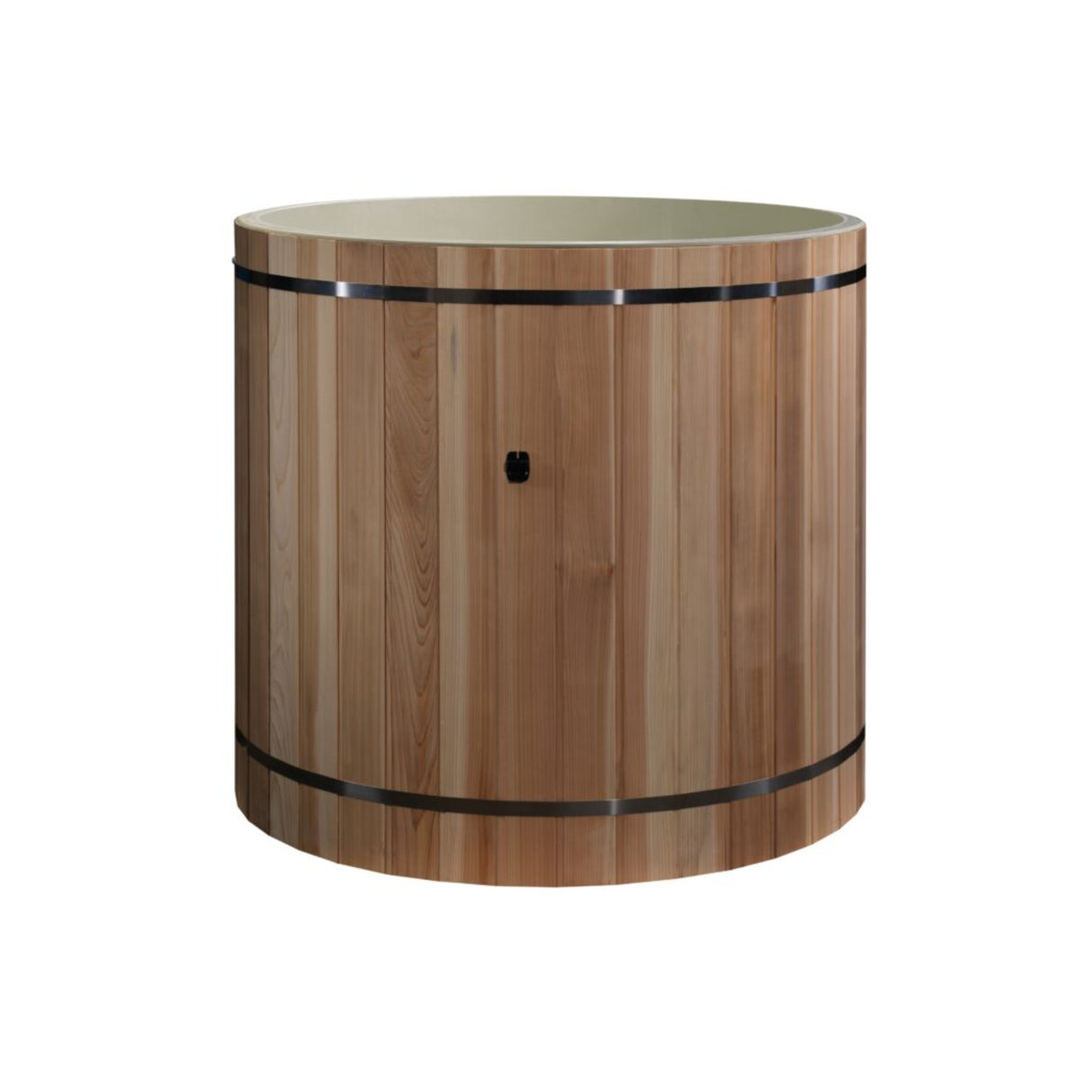 DCT Barrel Cold Plunge Tub Pacific Cedar 42in No Motor DCT-B-042-PLPC-34 (DCT Barrel Tub (42-P) Pacific Cedar without Motor)