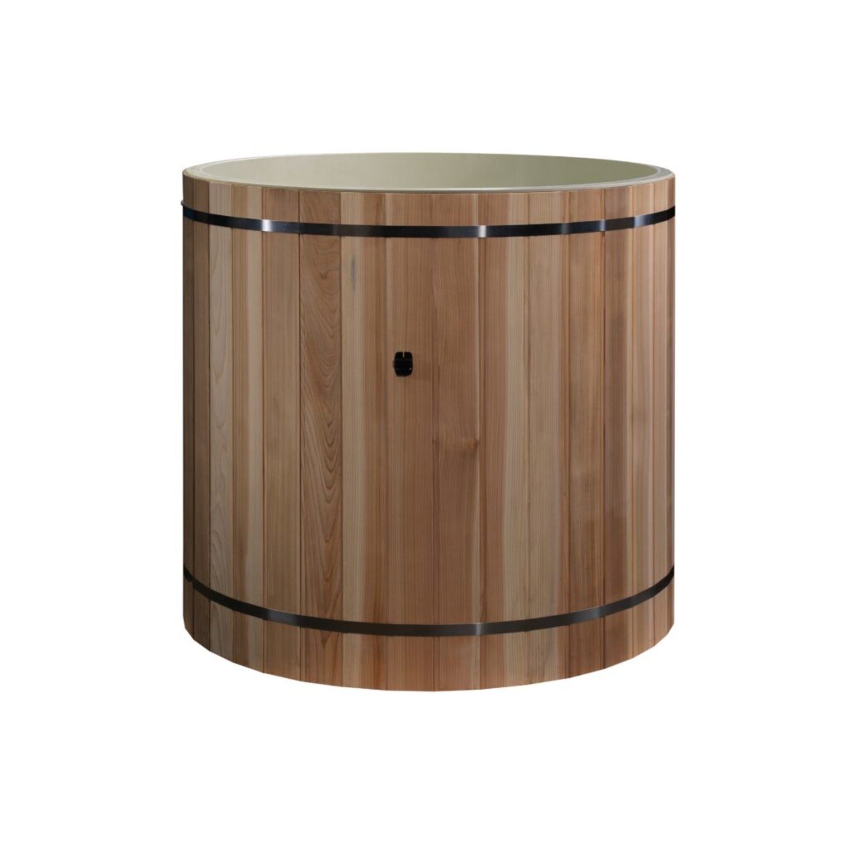 DCT Barrel Cold Plunge Tub Pacific Cedar 42in No Motor DCT-B-042-PLPC-34 (DCT Barrel Tub (42-P) Pacific Cedar without Motor)