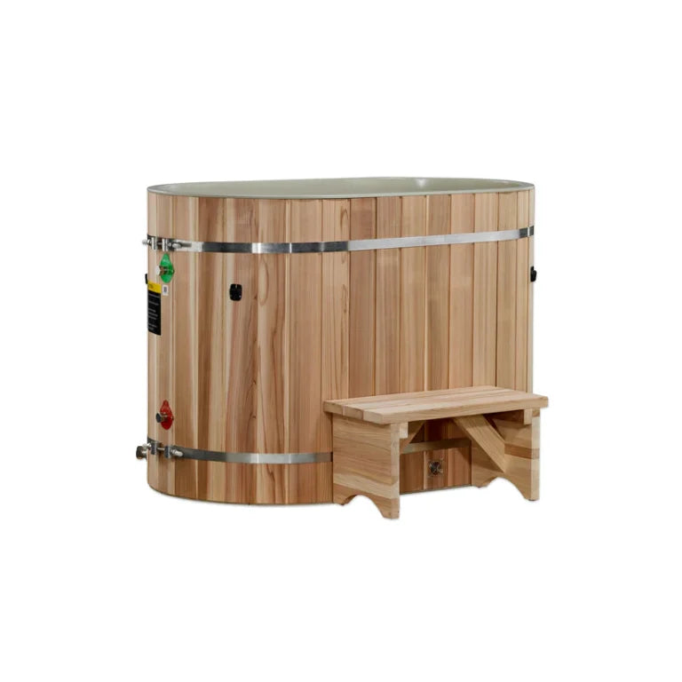 Dynamic Cold Tub Cold Plunge Barrel Premium Pacific Cedar 50" DCT-BO-50-PLPC-34