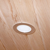 Sauna Sector 2-Person Indoor Wooden Sauna Kit with Dual Control Panel S01150X103