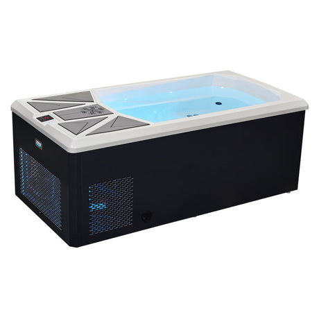 Sauna Sector Outdoor Cold Plunge Ice Bath Tub with Chiller S01150X128
