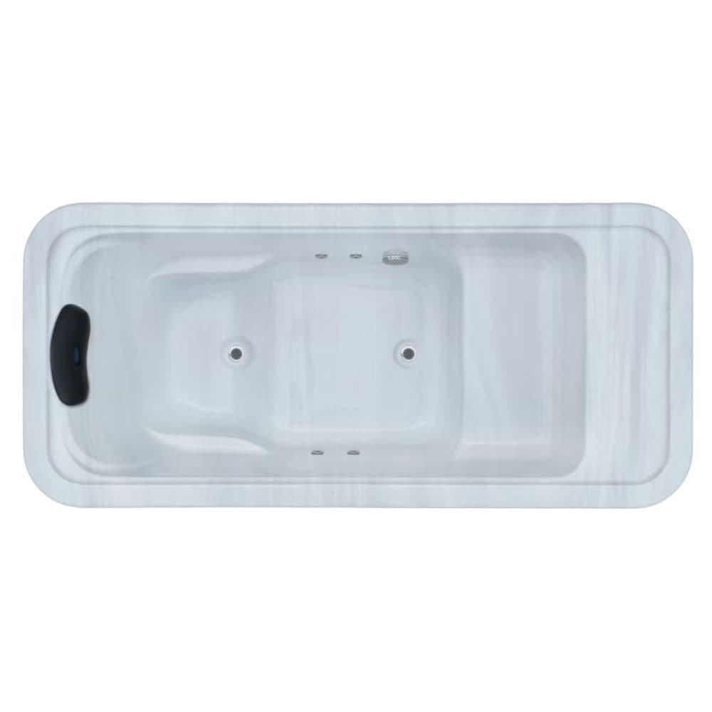Sauna Sector Outdoor Acrylic Ice Bath Cold Plunge Tub with WiFi and Chiller S01150X89