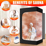 Sauna Sector 1-Person Portable 3.0L Acrylic Steam Sauna Tent S01150X43