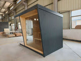 Sauna Sector Outdoor Red Cedar Garden Sauna for 4–6 People Steam Therapy S01150X77