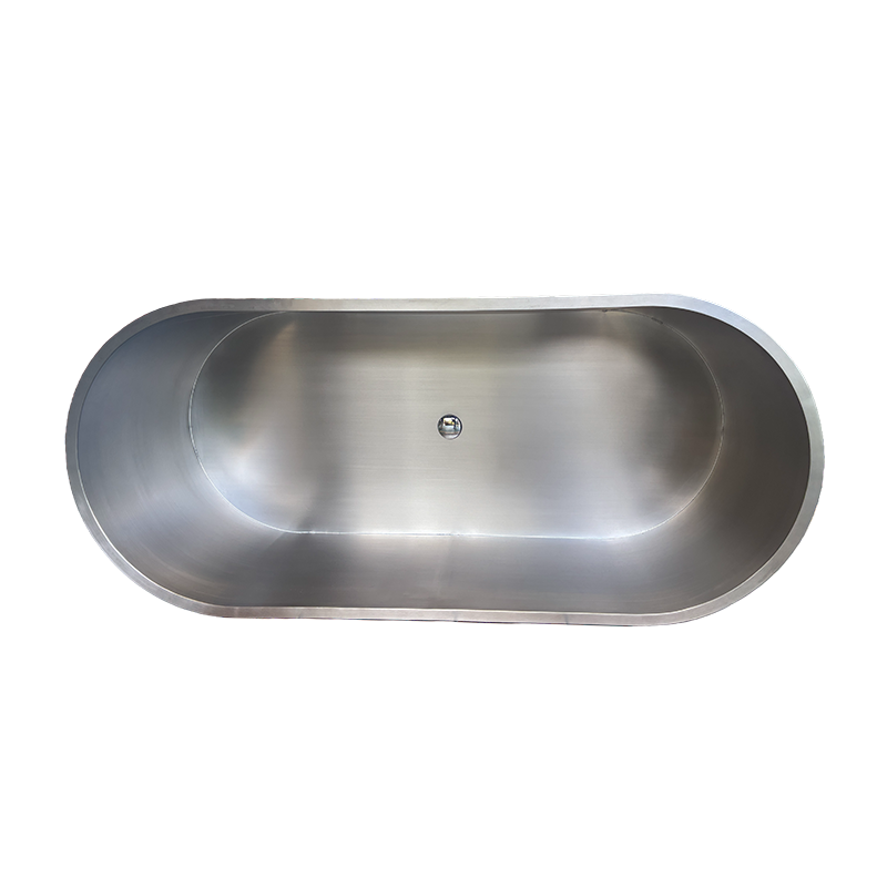 Sauna Sector Stainless Steel Cold Plunge Ice Bath Tub with Thermostat S01150X88