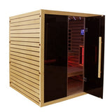 Sauna Sector 6-Person Hybrid Infrared & Traditional Deluxe Sauna Room S01150X54