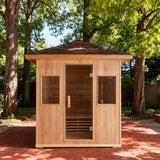 Sauna Sector 1–8 Person Custom Wooden Outdoor Infrared Heating Sauna Room S01150X100