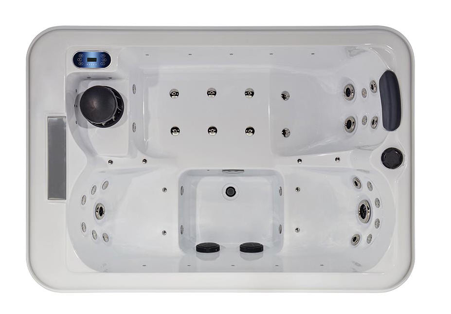 Sauna Sector 3-Person Freestanding Outdoor Hot Tub with Balboa System S01150X123