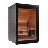 Sauna Sector 1-Person Outdoor Dry Steam Sauna with Stove S01150X27