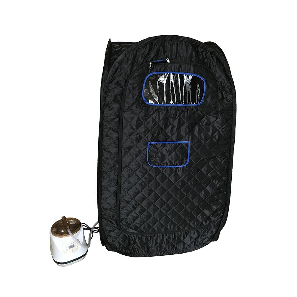 Sauna Sector 1-Person Portable 1500W 3.0L Acrylic Steam Sauna Box S01150X46