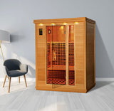 Sauna Sector 4-Person Modern Outdoor Infrared Steam Sauna S01150X23