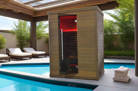 Sauna Sector 3-Person Full Spectrum Low EMF Infrared Indoor and Outdoor Sauna S01150X25