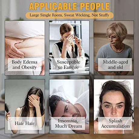 Sauna Sector 3-Person Far Infrared Home Spa Hemlock Wood Sauna S01150X32