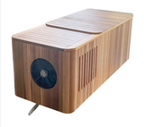 Sauna Sector 2-Person Wooden Ice Bath Cold Plunge Pool with Water Chiller S01150X68