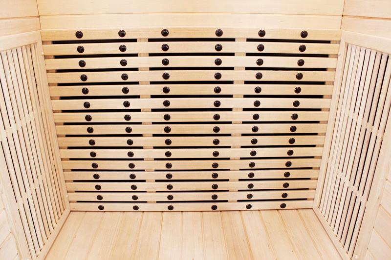 Sauna Sector 2-Person Hemlock Indoor Traditional Wooden Cube Steam Sauna S01150X55