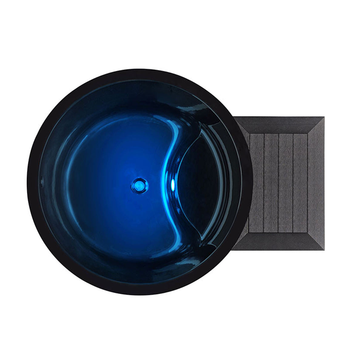 Sauna Sector Acrylic Outdoor & Indoor Spa Hot Tub and Cold Plunge Tub S01150X125