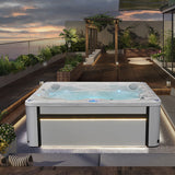 Sauna Sector 6-Person Luxury Acrylic Outdoor Whirlpool Spa Hot Tub S01150X122
