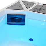 Sauna Sector Outdoor Cold Plunge Ice Bath Tub with Chiller S01150X128