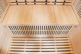 Sauna Sector 2-Person Hemlock Indoor Traditional Wooden Cube Steam Sauna S01150X55