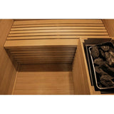Sauna Sector 2-Person Hemlock Wooden Outdoor Steam Sauna S01150X63