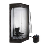 Sauna Sector 1-Person Modern Pentagonal Infrared Steam Room 3.0L Electric S01150X37