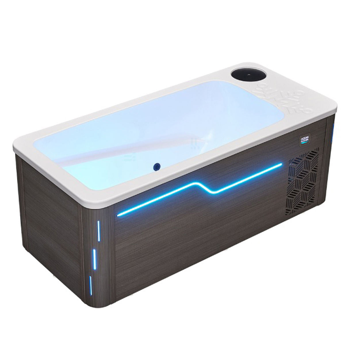 Sauna Sector CE Certified Commercial Acrylic Ice Bath Tub with Chiller S01150X127
