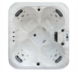 Sauna Sector 4-Person Acrylic Outdoor Spa Hot Tub with Balboa System S01150X120